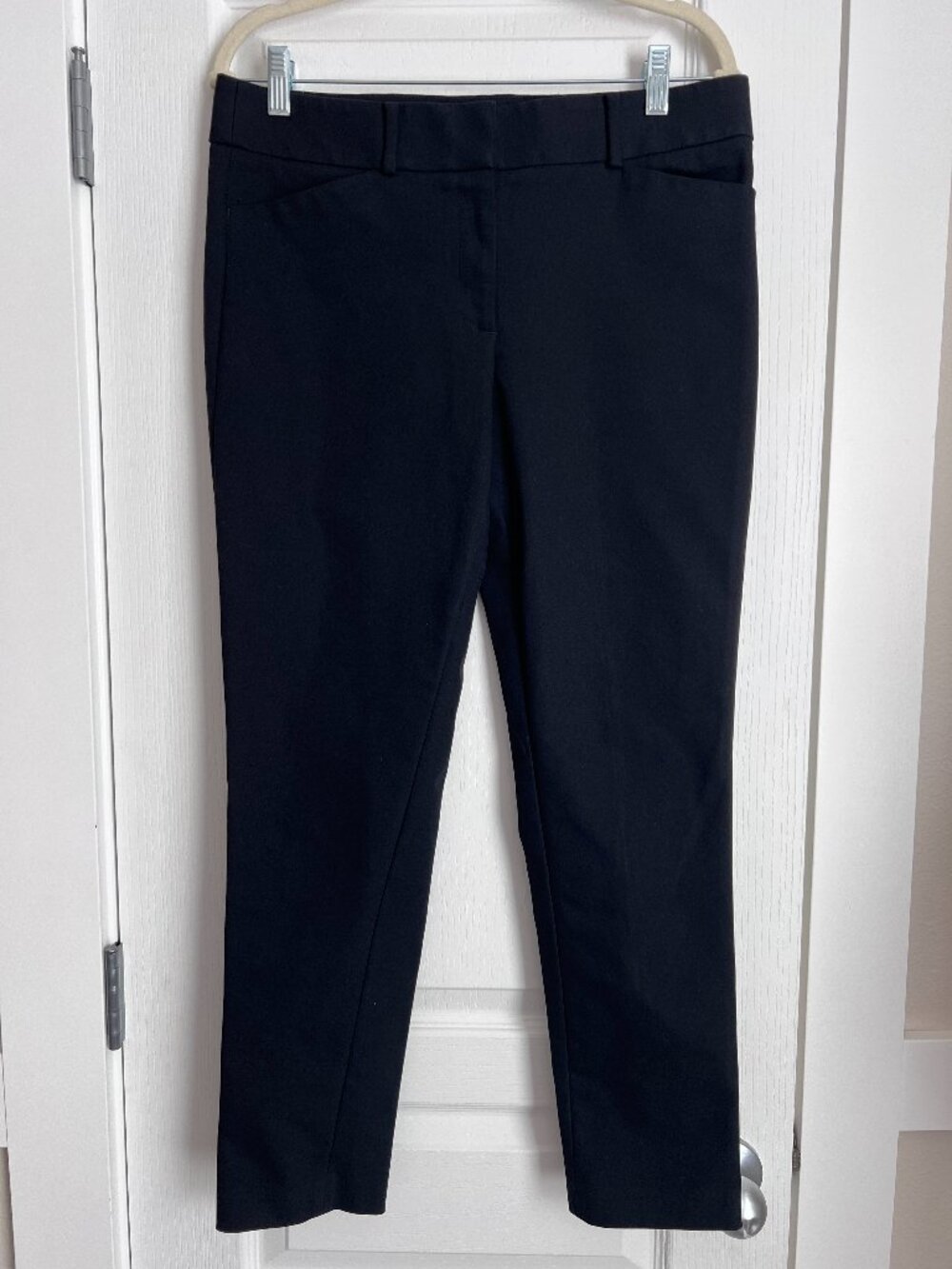 LOFT Marisa Skinny Black Dress Pants - Size 6